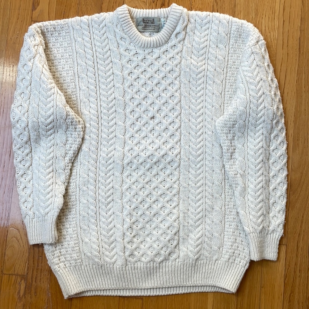 100% Irish Wool Sweater